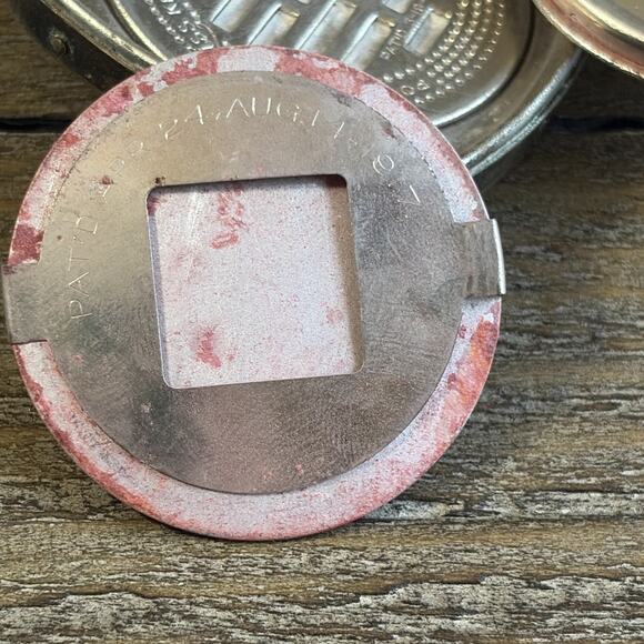 Djer-Kiss Powder Compact Vanity Case Kissing Fairies Art Nouveau 1917-1925 - Picture 14 of 16